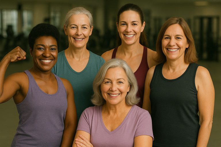 Women over 40 strength training at Body Torque Gym in Newmarket, Auckland, building muscle, confidence, and energy.